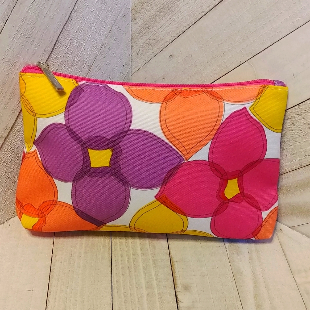 NEW Clinique Makeup Bag Multi Coloured